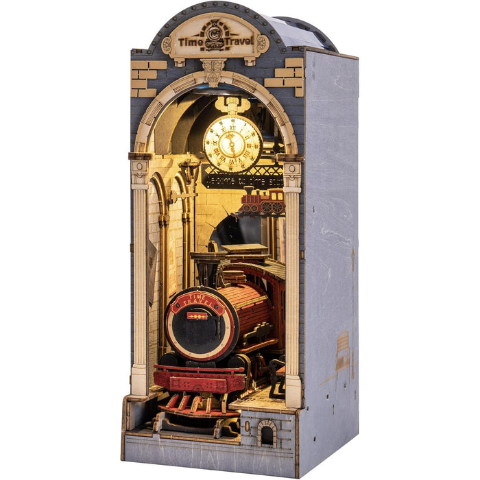 Book Nook Kit de Madera – Viaje en el Tiempo 