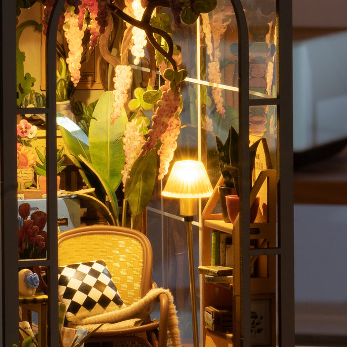 Conjunto de construcción de madera Book Nook – Casa de jardín 