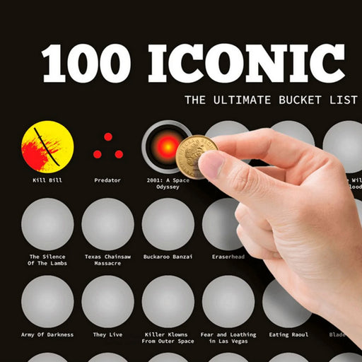 Rubbelposter: 100 Filme, die du gesehen haben musst