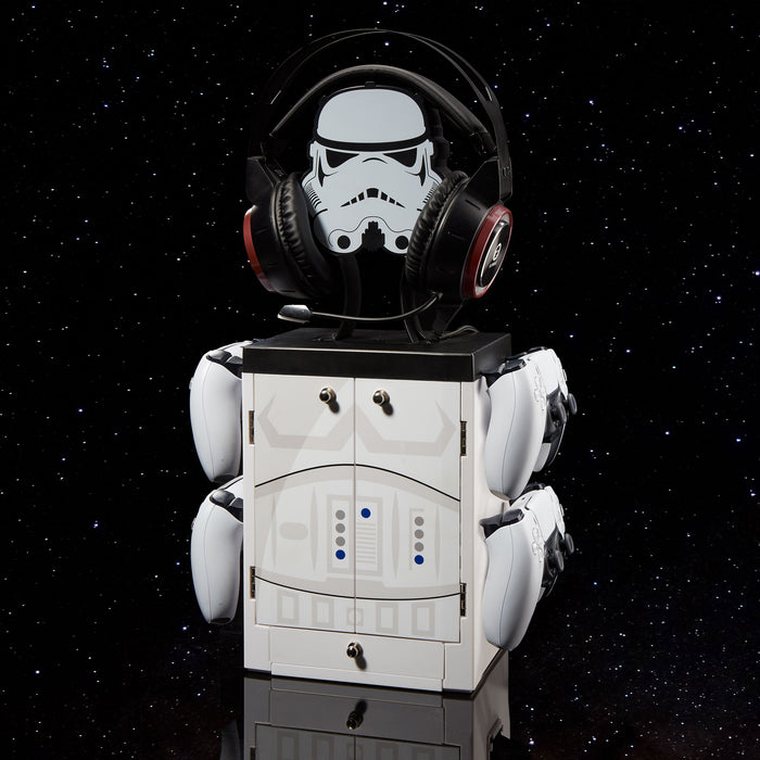 Original Stormtrooper Gaming-Locker mit Kopfhörerhalter