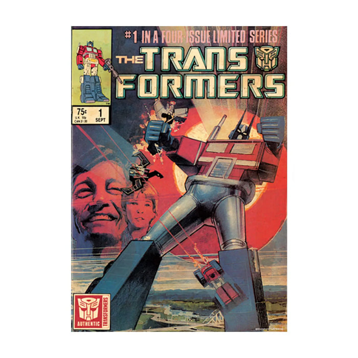 Stampa artistica in edizione limitata di Transformers per il 40° anniversario