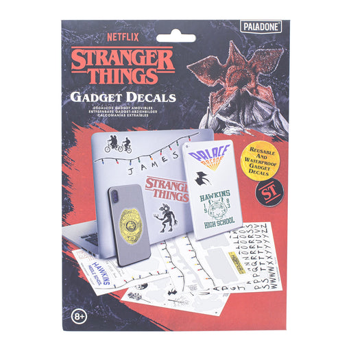 Stranger Things Sticker-Set für Laptop und Handy