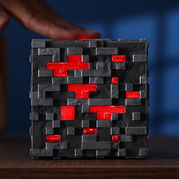 Minecraft Redstone-Erz Lampe