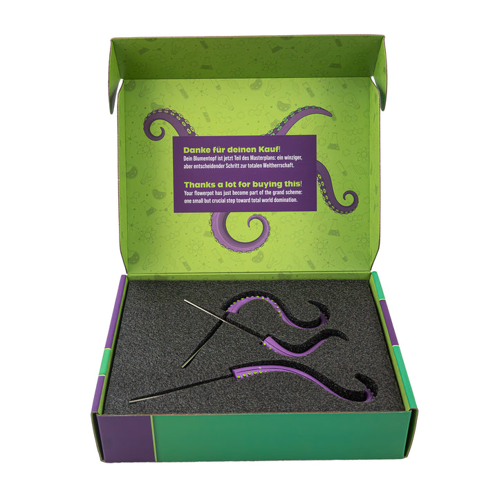 Purple tentacle flower pot decoration packaging 1