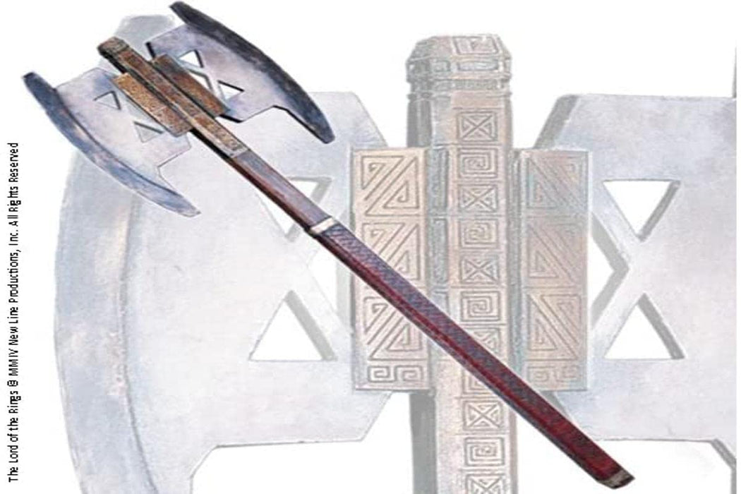 The Lord of the Rings Gimli's Axe 1:1 replica with wall mount