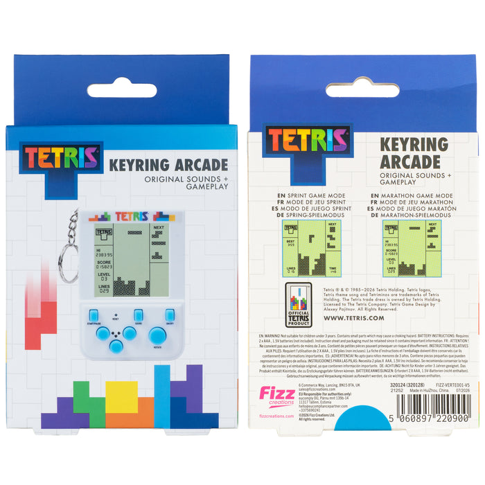 Portachiavi arcade Tetris