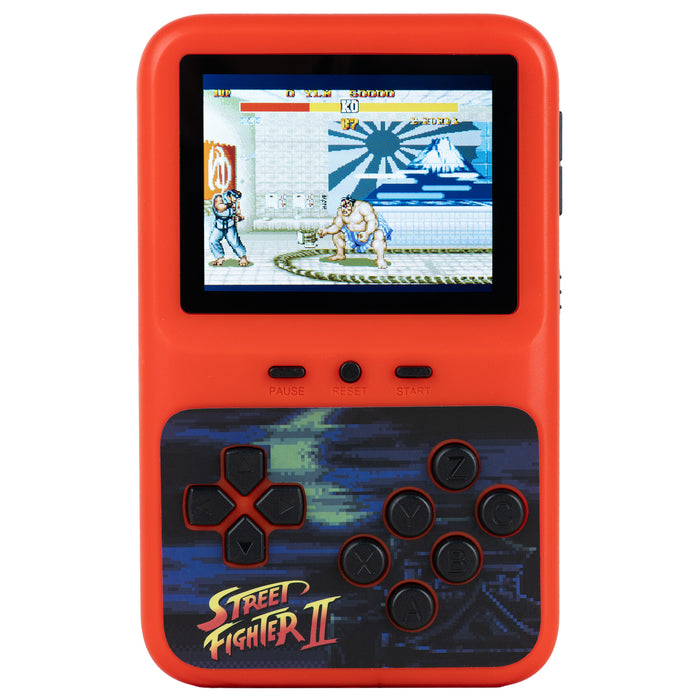 Street Fighter II Handheld - Offiziell lizenzierte Retro-Handkonsole
