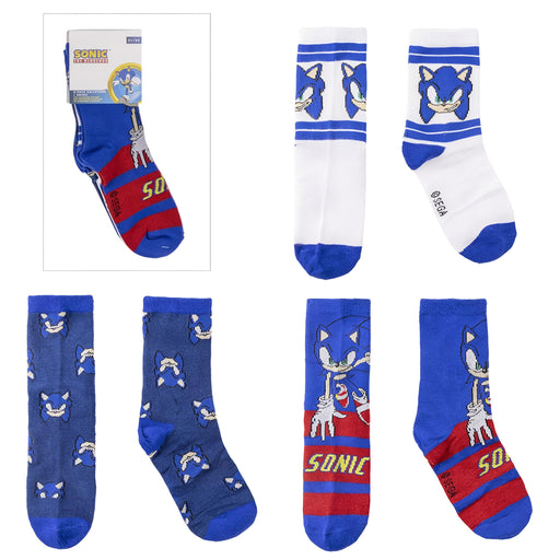 Sonic the Hedgehog Socken 3er-Set