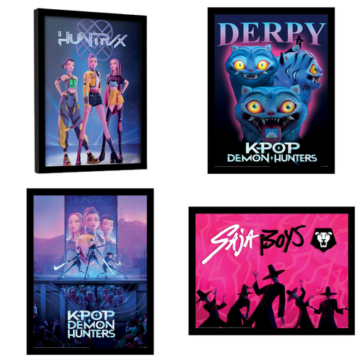 KPop Demon Hunters Poster in Lijst: alle varianten