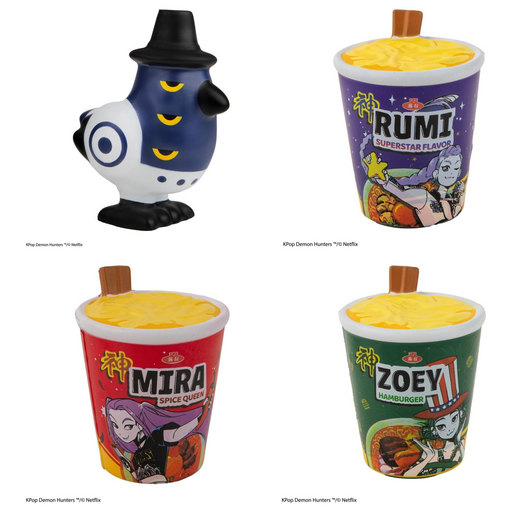 KPop Demon Hunters Squishy Anti-Stress Figure: all variants