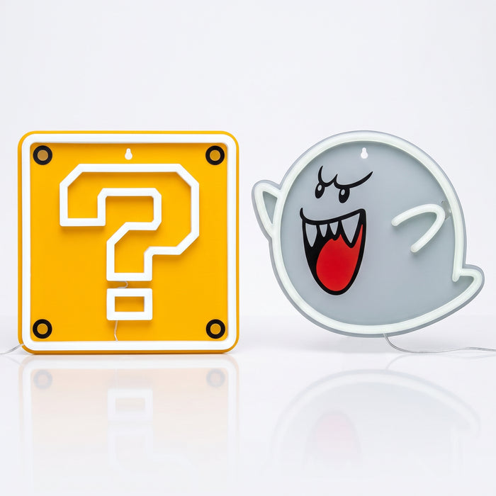 Super Mario Neon-Wandleuchte: alle Varianten