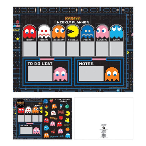 Pac-Man Wochenplaner Schreibtischunterlage