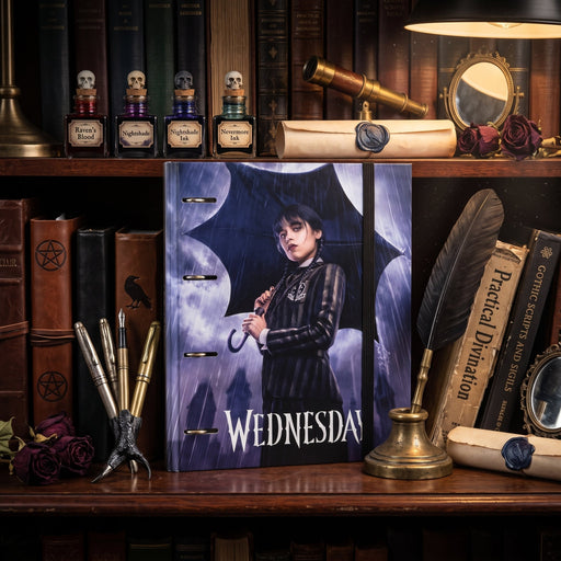 Wednesday Addams Ringordner