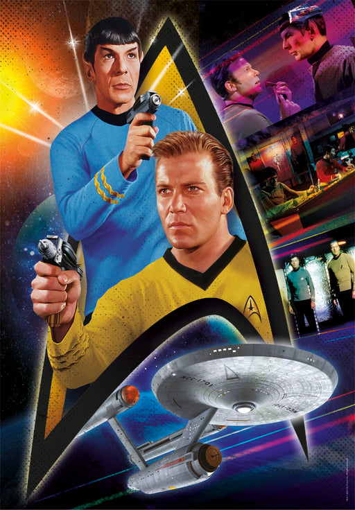 Star Trek Puzzle Kirk und Spock