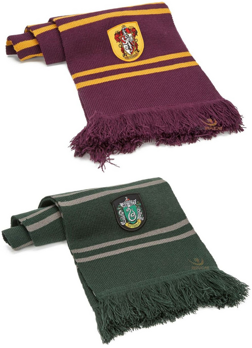 Harry Potter House Scarf: all variants