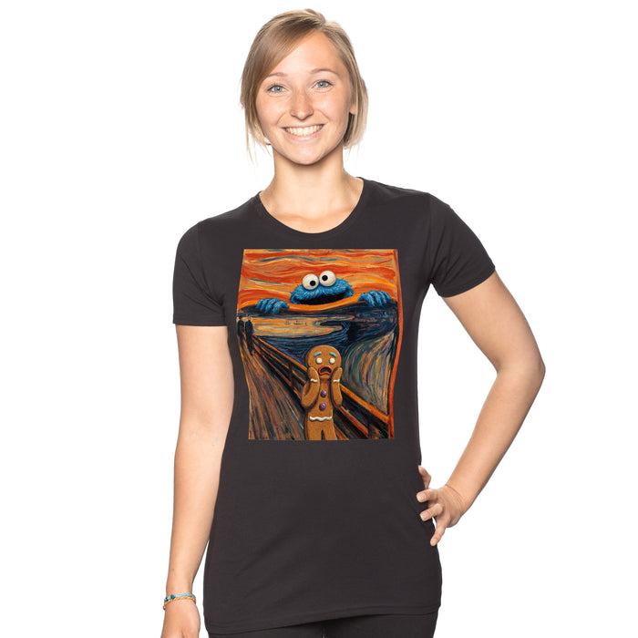 The Scream - Cookie Monster Edition - Girlie Woman Lara