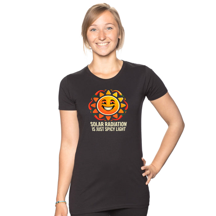 Solar Radiation Is Just Spicy Light - Girlie Femme Lara