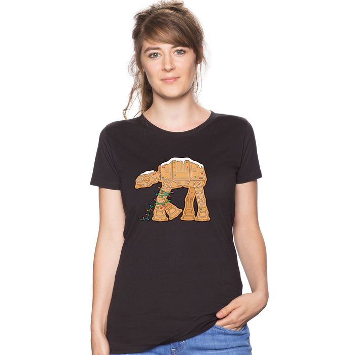 Stumbling Gingerbread - Gingerbread Walker in String Lights - Girlie Woman Yasmin