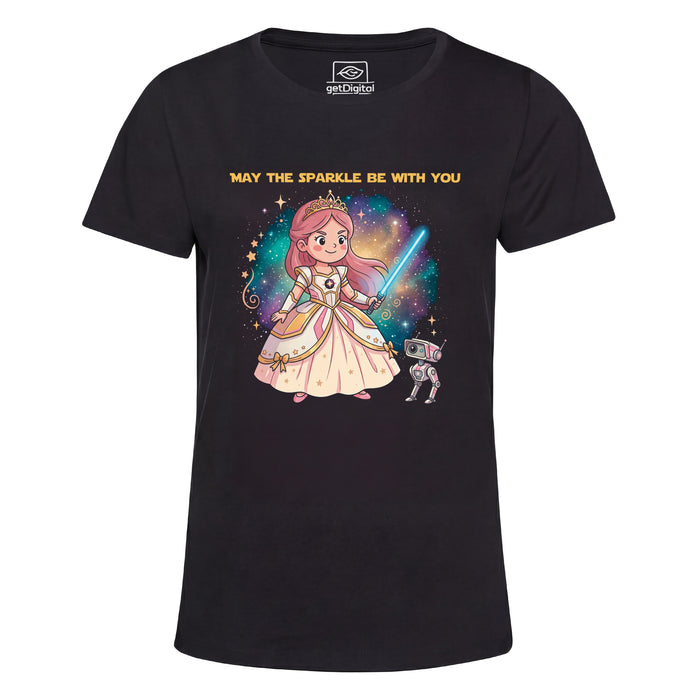 Princess &amp; The Sparkle - Vista principale Girlie Nero