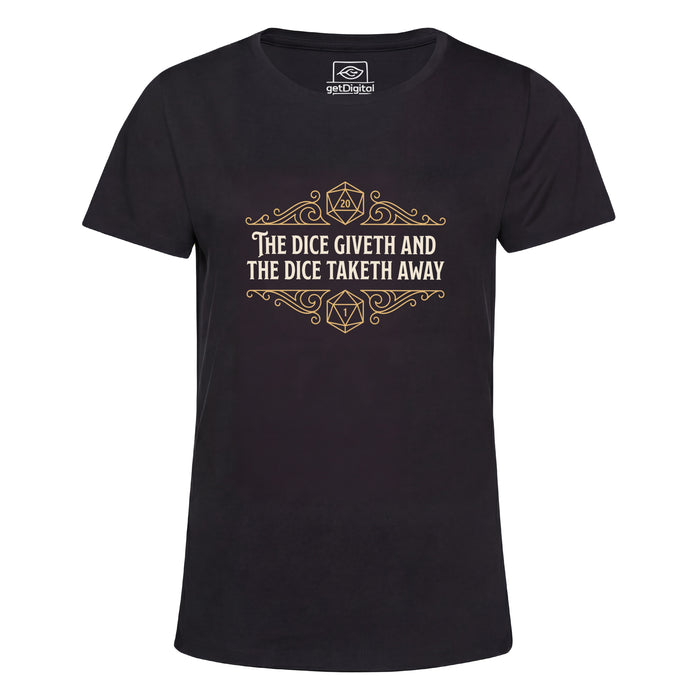 The Dice Giveth and the Dice Taketh Away - Vooraanzicht Girlie Zwart