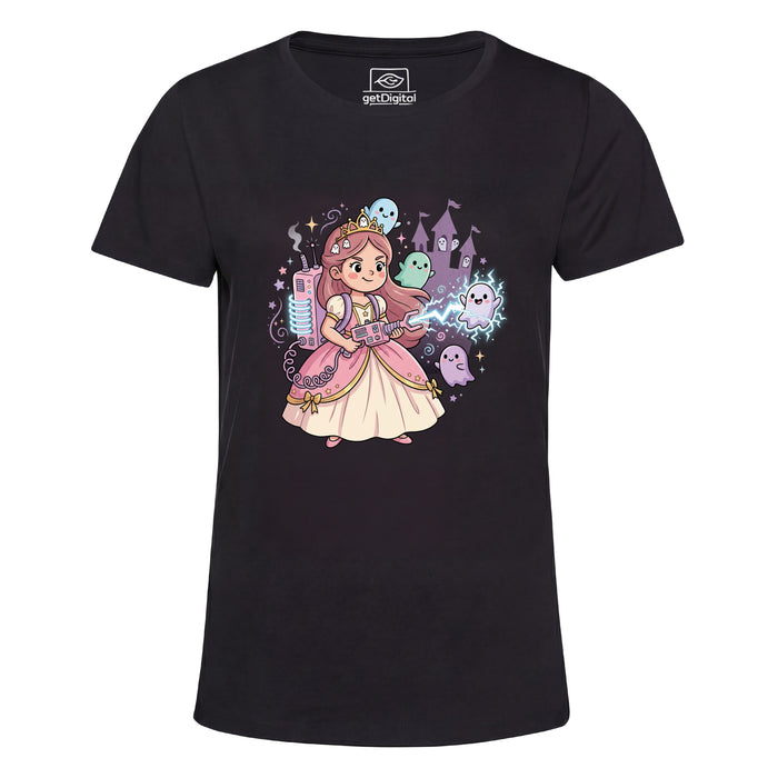 Nerdy Princess &amp; The Glitter Ghosts - Vista principale Girlie Nero