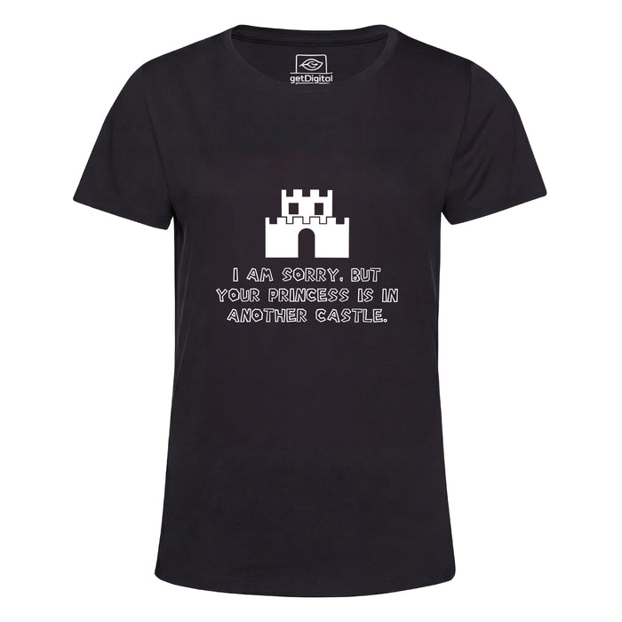 I Am Sorry, But Your Princess Is In Another Castle - Vue principale Girlie Noir