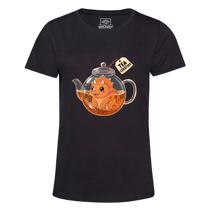 Tea-Ceratops - Main view Girlie Black