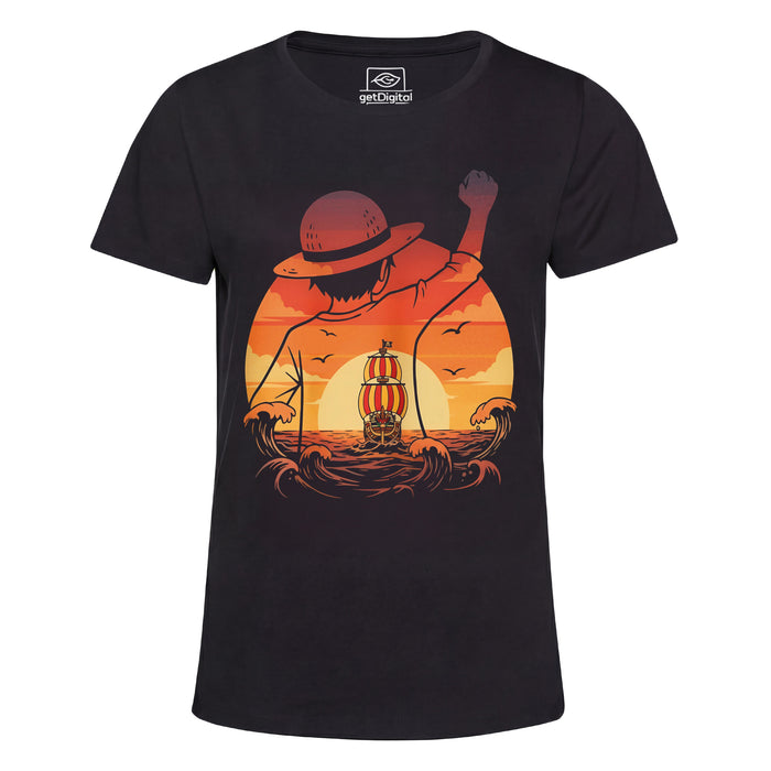 Chase the Horizon - Altijd achter de wolken aan - Voorkant Girlie Zwart