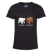 Cartesian Bear - Vista principale Girlie Nero