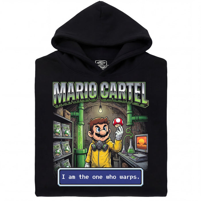 ¡Soy el que deforma! - Vista principal Sudadera Negra