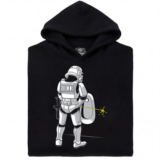 Trooper Aim - Hauptansicht Hoodie Schwarz