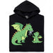 Dragon Parenting - Vista principal Sudadera Negro