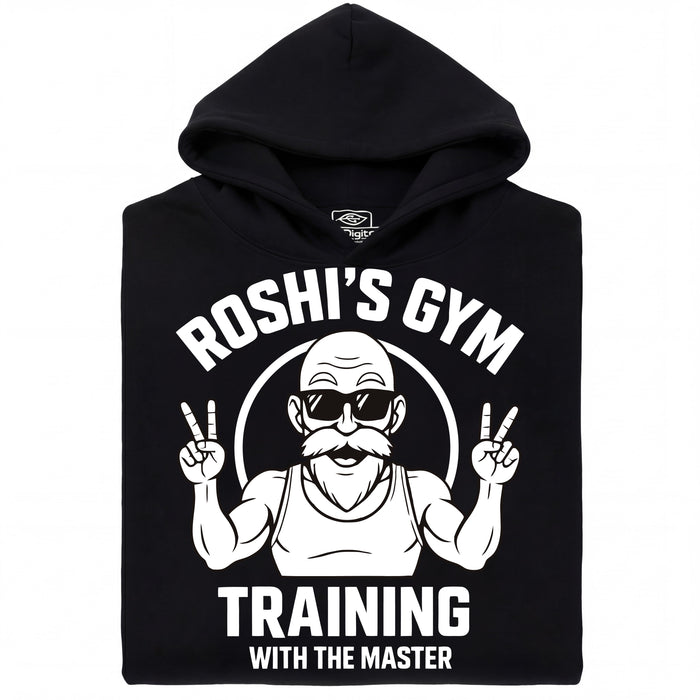 Training with the Master  - Main view Hoodie Black