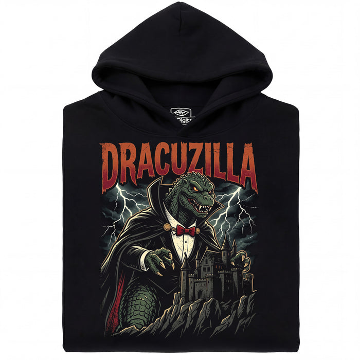 Dracuzilla - Main View Hoodie Black