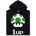 Shroom UP - Vue principale Hoodie Noir
