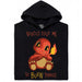 Voices Told Me To Burn Things - Vista principale Felpa Nero