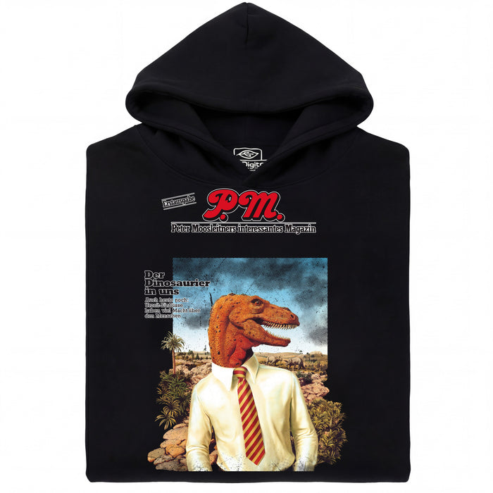 P.M. Magazine 11/1978 Le Dinosaure en Nous - Vue principale Sweatshirt Noir