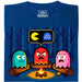 8-Bit Campfire - Main view T-Shirt Blue
