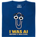 I Was AI Before It Was Cool - Hoofdweergave T-Shirt Blauw
