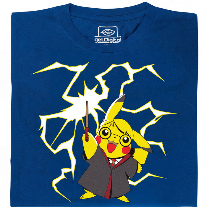 Pocket Wizard - Vue principale T-Shirt Bleu