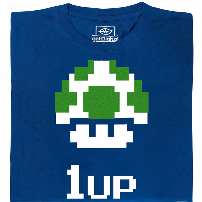 Shroom UP - Vue principale T-shirt Bleu