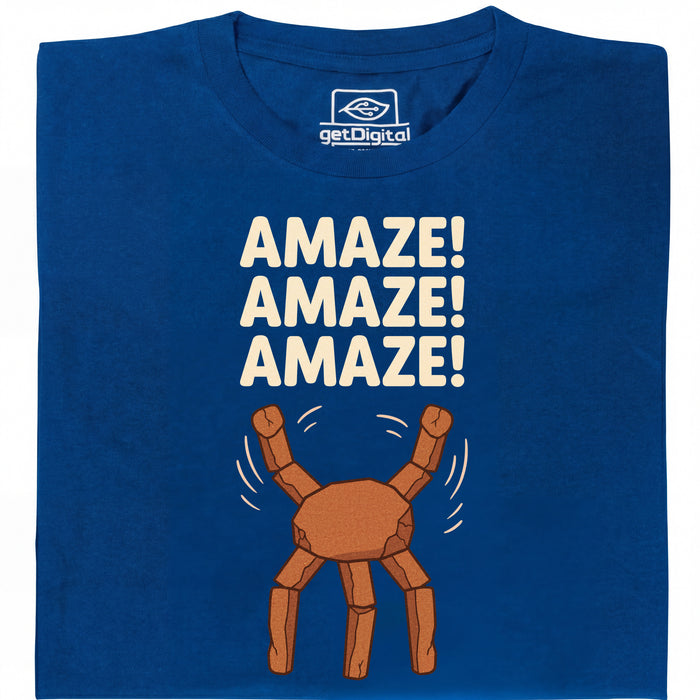 Amaze Amaze Amaze - Main view T-Shirt Blue