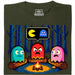 8-Bit Campfire - Main view T-Shirt Dark Green
