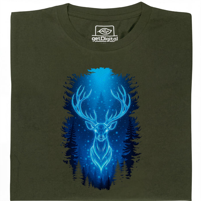 Forest Patron - Vue principale T-shirt Vert foncé