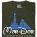 The Dark Lord's Fantasyland - Vista principal Camiseta Verde Oscuro
