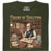 Theory of Evolution - Hoofdweergave T-Shirt Donkergroen