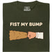 Fist My Bump - Vista principale T-Shirt Verde scuro