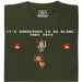 Take this Hobbit - Front view T-Shirt Dark Green
