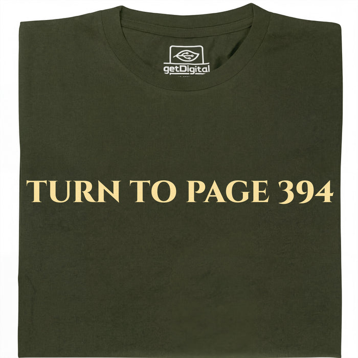Turn To Page 394 - Main view T-Shirt Dark Green