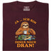 Sì… è ancora il mio turno! - Vista principale T-Shirt Rosso Scuro